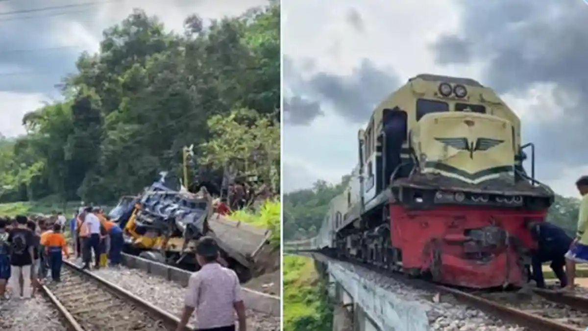BREAKING NEWS - KA Ijen Ekspress Tabrak Truk di Ledokombo Jember