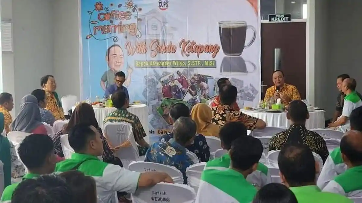 Sekda Ketapang Diskusi Bareng KSP CU Pancur Solidaritas, Ajak Bantu Warga dalam Pemberdayaan Ekonomi