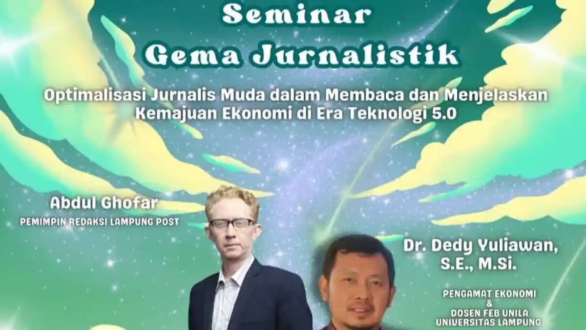 UKPM PIlar FEB Unila Gelar Gema Jurnalistik