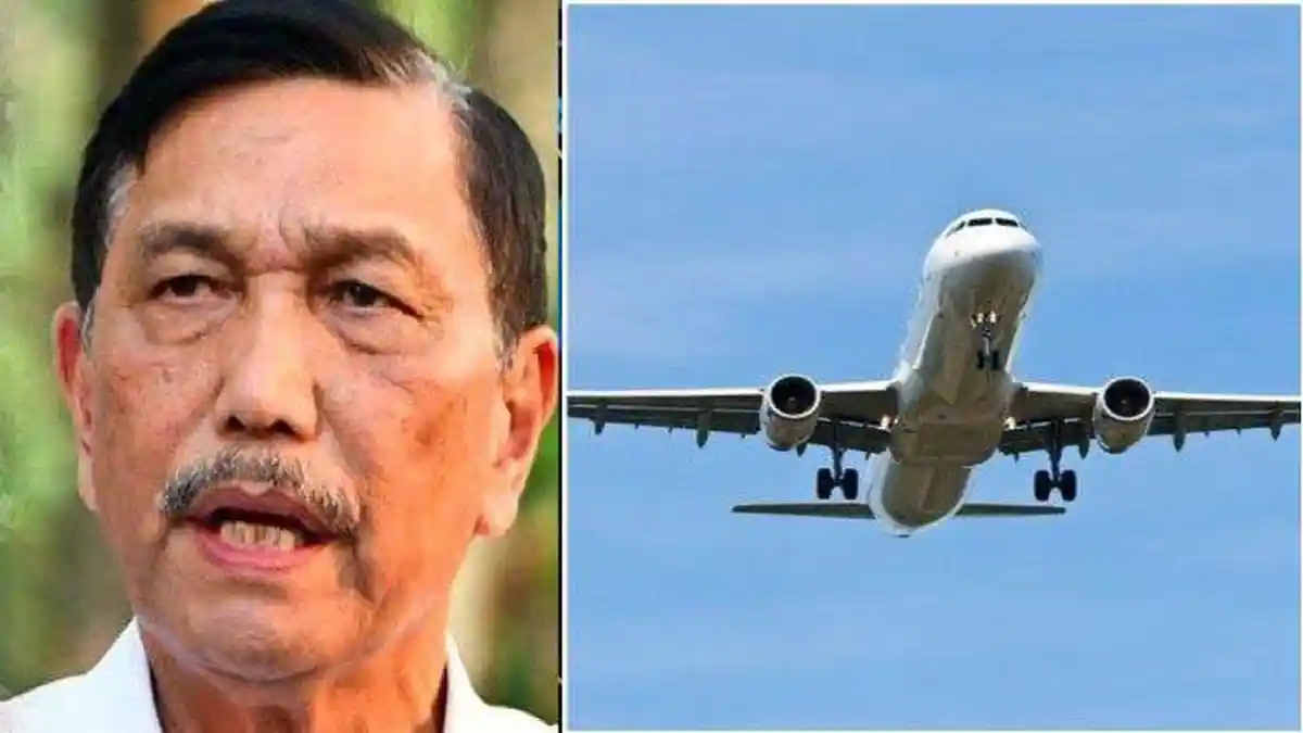 AKHIRNYA Menko Luhut Buka Suara Penyebab Tiket Pesawat di Indonesia Termahal Nomor 2 di Dunia