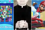 Waduh! Pastor di AS Gelapkan Uang Gereja Rp650 Juta, Habis untuk Main Candy Crush & Mario Kart