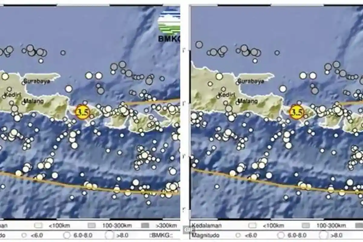 Gempa Baru Saja di Bali, Pusat Gempa di Buleleng, Cek Info BMKG Terkini
