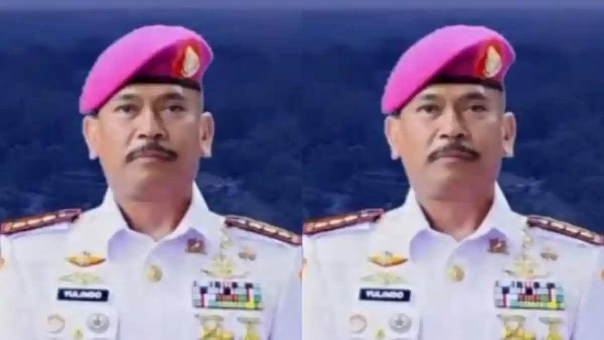 Sosok Kolonel Marinir Yulindo Danlanal Babel, AAL 1998 Lulusan SMPN 1 Tanjungpandan