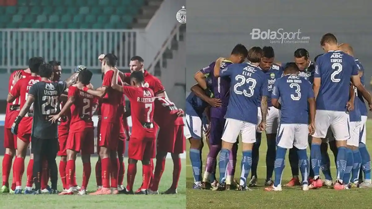 Link Streaming & Prediksi Line Up Persija Vs Persib, Maung Bandung Pincang hadapi Macan Kemayoran