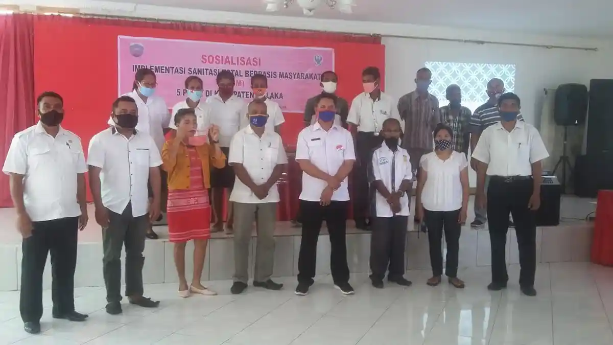Dinkes Malaka Gencar Lakukan Sosialisasi Implementasi  Program STBM