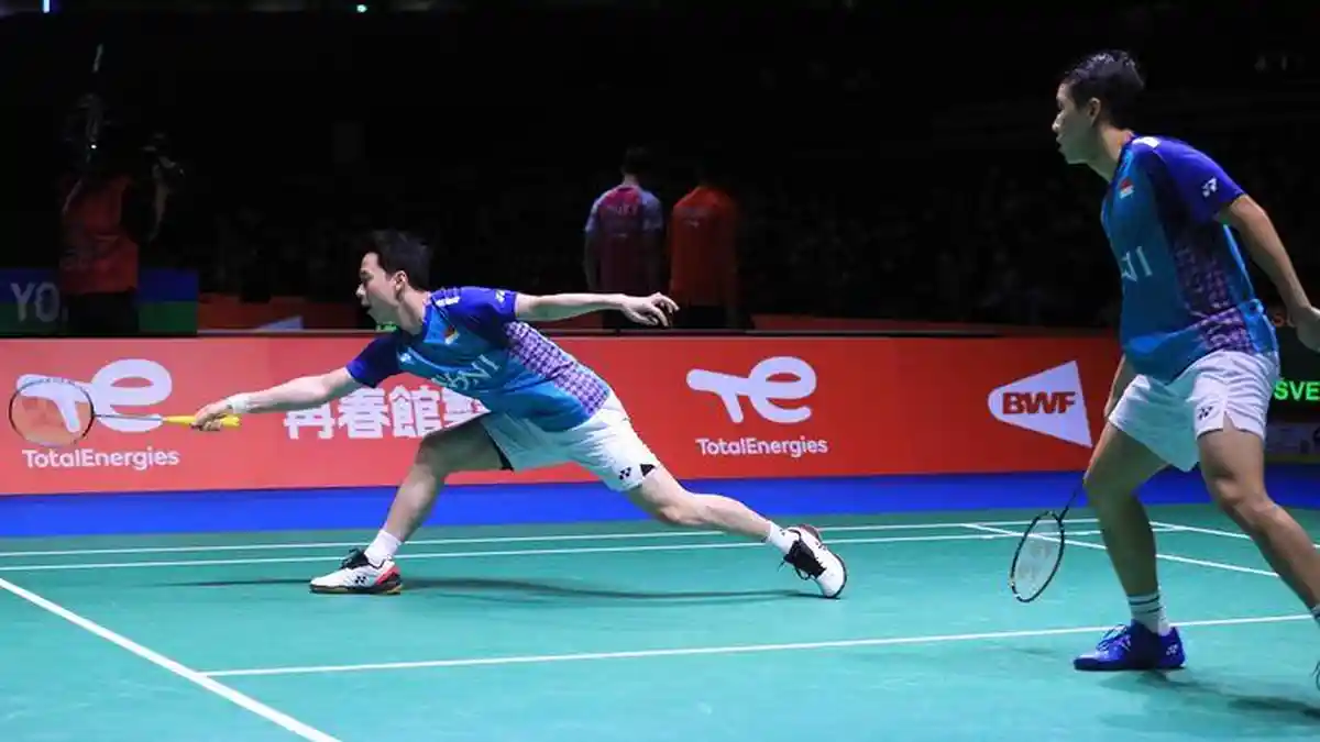 Komentar Marcus/Kevin Setelah Tersingkir dari BWF World Championship 2022: Tak Menyangka, Sedih