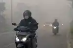 Kabut Asap Selimuti Madina dan Sekitar, Ini Dia Cara cari aman Saat Berkendara