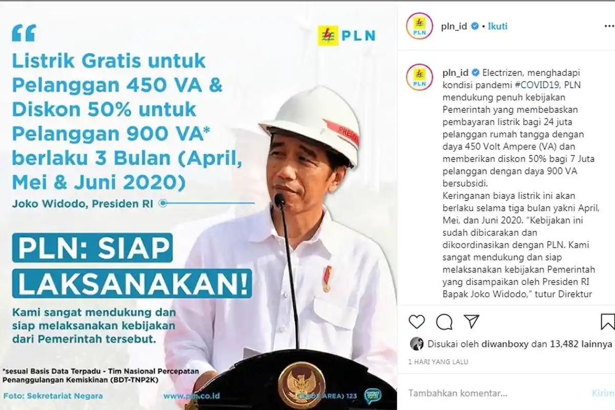 Resmi dari PLN, Begini Cara Dapatkan Token Gratis untuk Pelanggan Listrik 450 VA dan 900 VA
