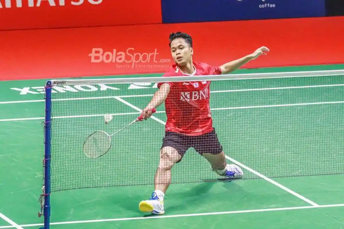 Anthony Ginting Tersingkir di Babak Pertama French Open 2022, Kalah dari Tunggal India