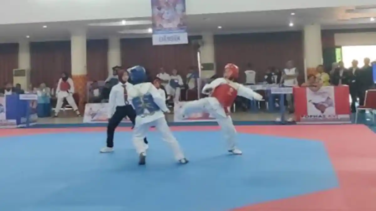 Peserta Popnas XVI di Cabor Taekwondo Meningkat Dibanding Sebelumnya, Cari Talenta Terbaik