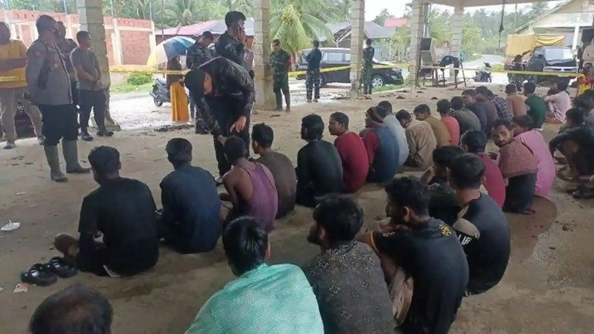 GAWAT, Ternyata Warga Aceh Sumut dan Riau Terlibat Jaringan Kedatangan Rohingya