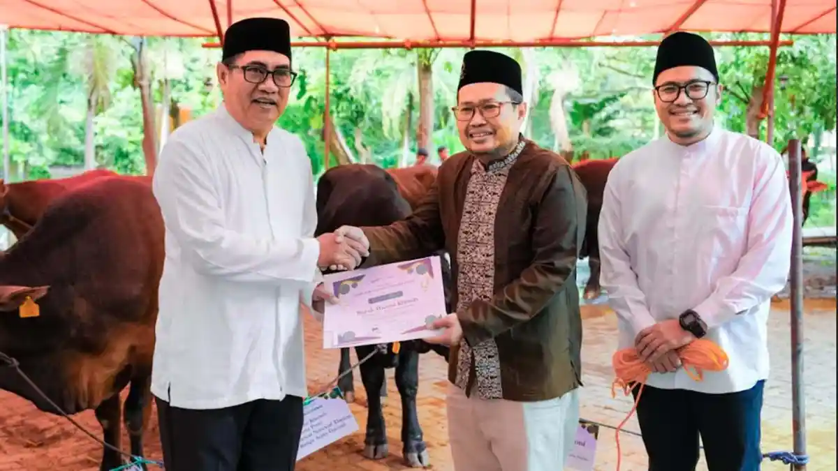Petrokimia Gresik Salurkan Hewan Kurban Senilai Rp 1,8 Miliar dari Buncob dan Mitra Binaan