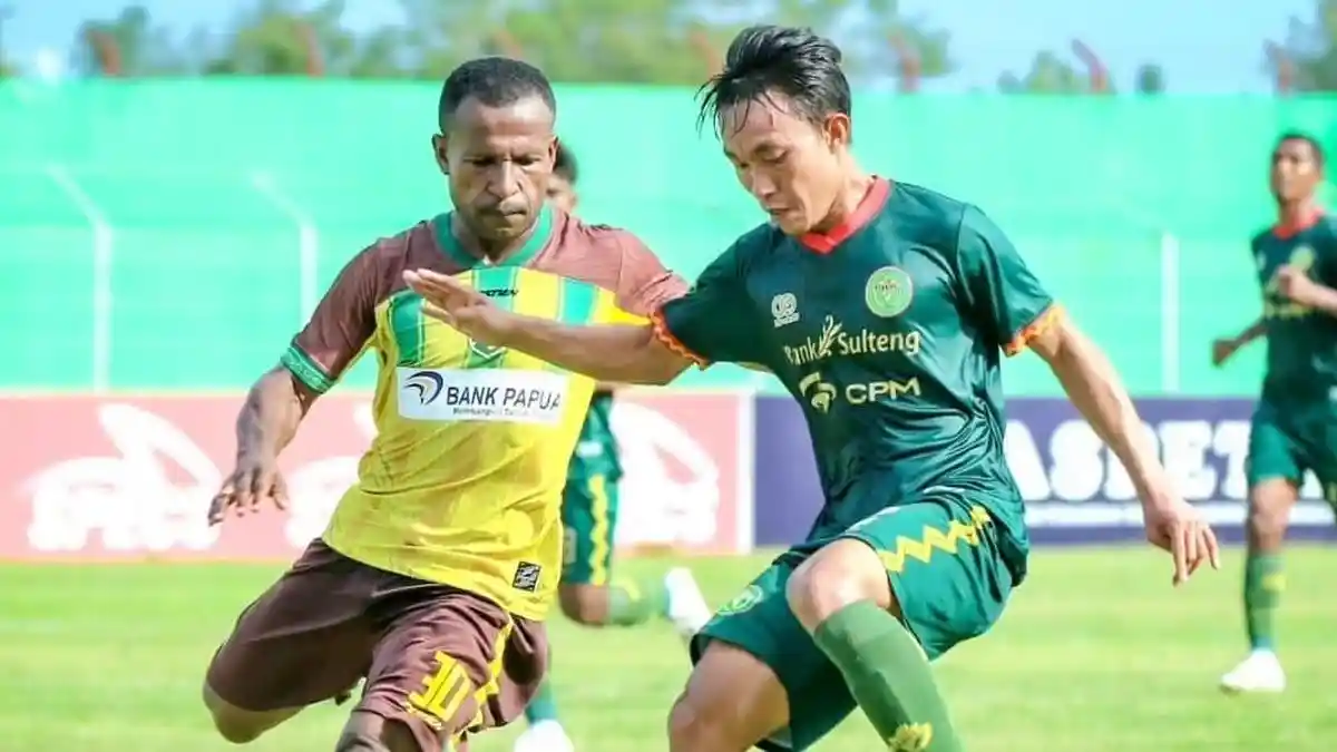 Persipal Palu Menang Atas Persewar Waropen di Liga 2, Pelatih Baru Beri Evaluasi Tim