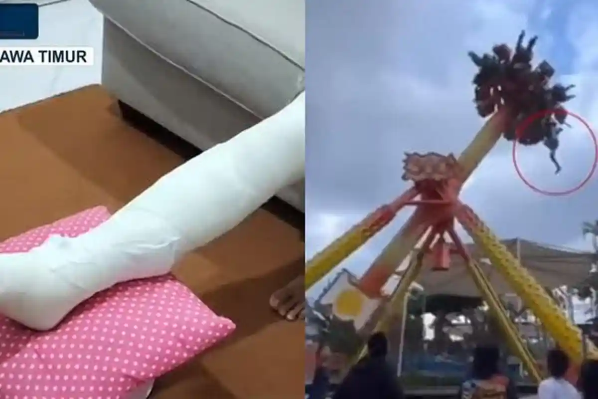 NASIB Remaja Jatuh dari Wahana Pendulum 15 Meter, Korban Ungkap Momen Mencekam Sebelum Insiden