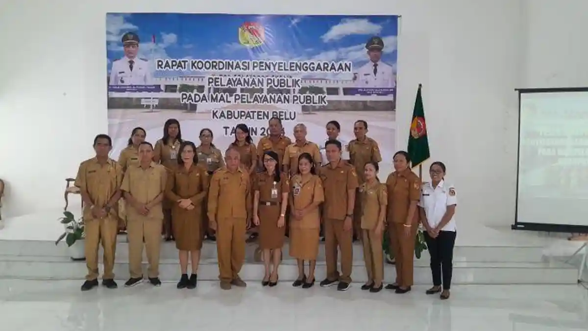 Dinas DPMPTSP Belu Gelar Rakor Penyelenggaraan Pelayanan Publik Tahun 2024