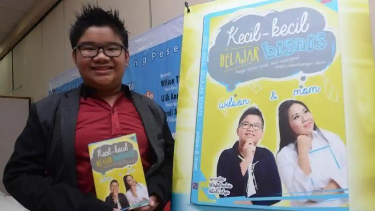 Ini Baru Keren! Umur 13 Tahun, Wilson Sudah Jadi Pengusaha dan Motivator