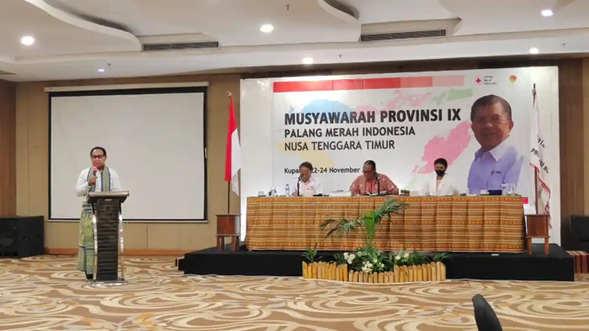 Josef Nae Soi Terpilih Jadi Ketua PMI NTT