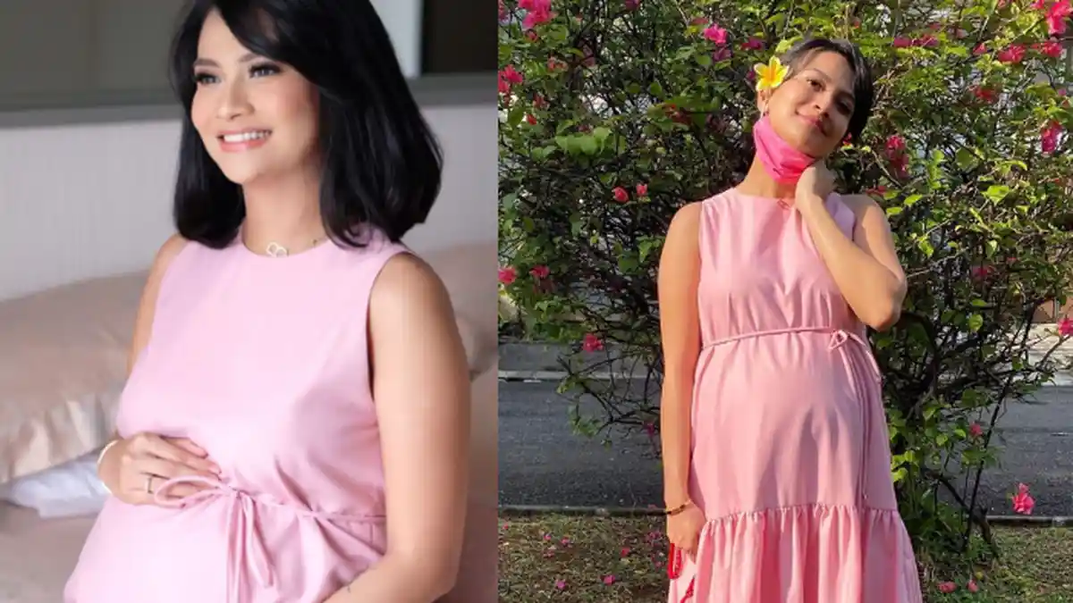 Kocak, Vanessa Angel Sulap Celana Dalam Suami Jadi Bra, Istri Bibi: Biar Hemat Selama Pandemi