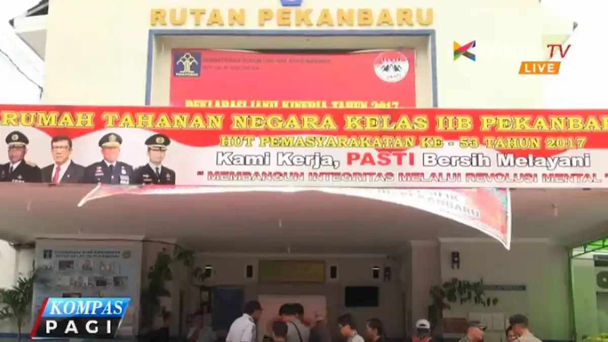 Rutan Sialang Bungkuk Gelar Open House Bagi Keluarga Tahanan