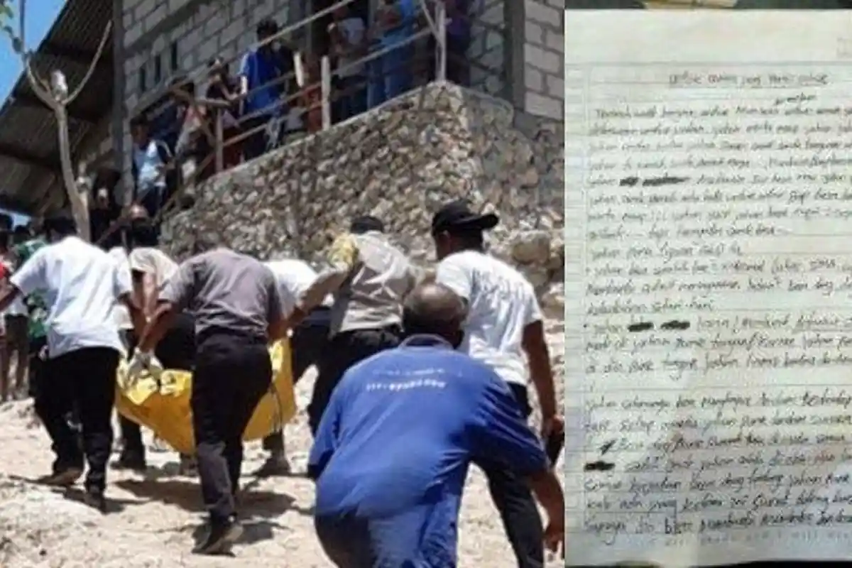 Tak Bisa Balas Dendam untuk Bunuh Ayahnya, Siswa SMP Bunuh Diri, Sempat Tulis Surat Wasiat