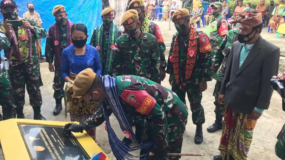 Dansatgas Yonarmed 3/105 Tarik Didaulat Resmikan Kapela St. Arnoldus Jansen, Simak INFO