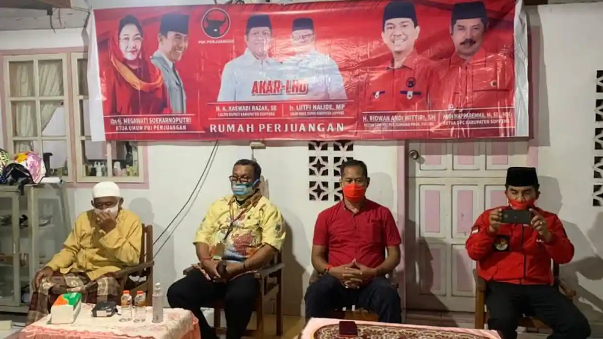 Lutfi Halide Temui Masyarakat di Sewo, Ketua DPC PDIP: Seluruh Kader Harus Solid!
