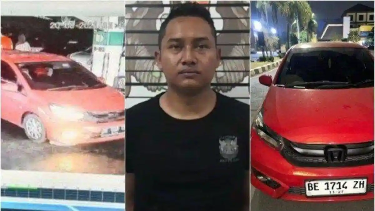 Bikin Malu Polri, Bripda Chandra Ditangkap Mencuri Mobil di Mall Boemi Kedaton Lampung