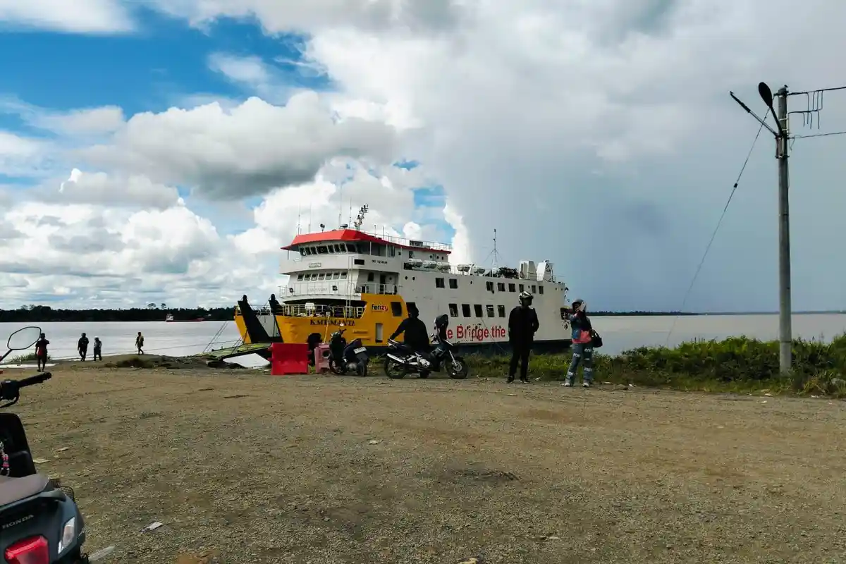 Bagi Penumpang Kapal Feri Rute Tana Tidung-Tarakan yang Bawa Kendaraan, Berikut Tarif Tiketnya 