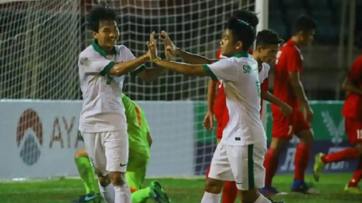 Lihat Sembilan Gol Indonesia Saat Menggilas Filipina