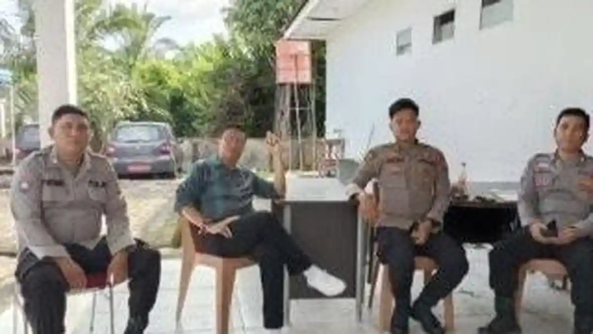 Jelang PSU, Polisi Perketat Pengawasan Kantor KPU Empat Lawang