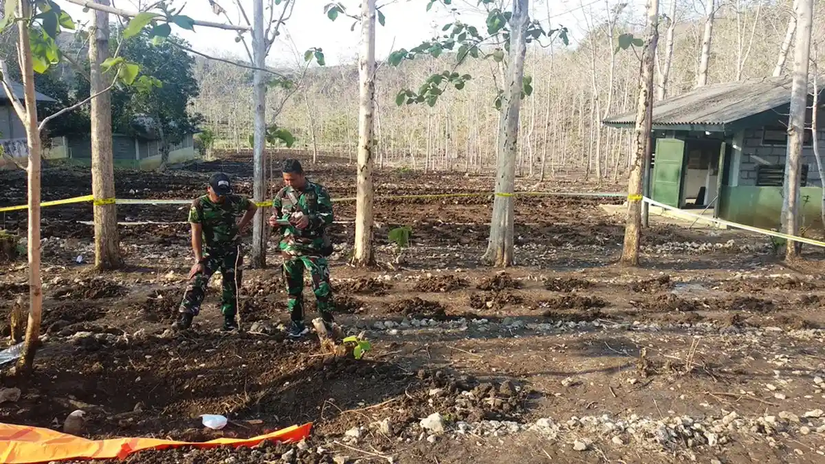 BREAKING NEWS: Warga Playen Temukan Tengkorak dan Tulang Belulang ketika Menggarap Lahan