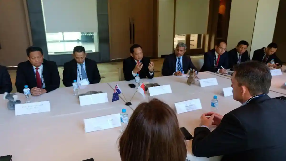 Kapolri dan Kepolisian Australia Bahas Pencegahan Kejahatan Transnasional