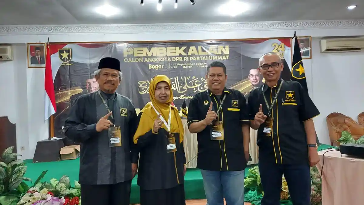 Pembekalan Caleg DPR RI Partai Ummat, Canangkan Lolos ke Senayan