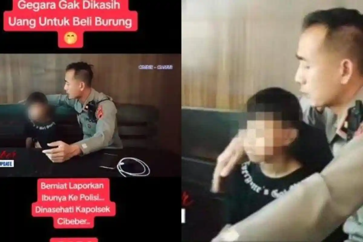 Niat Laporkan Ibu ke Polsek, Bocah 7 Tahun Malah Diceramahi Pak Polisi, 'Ngambek' Gegara Hal Sepele