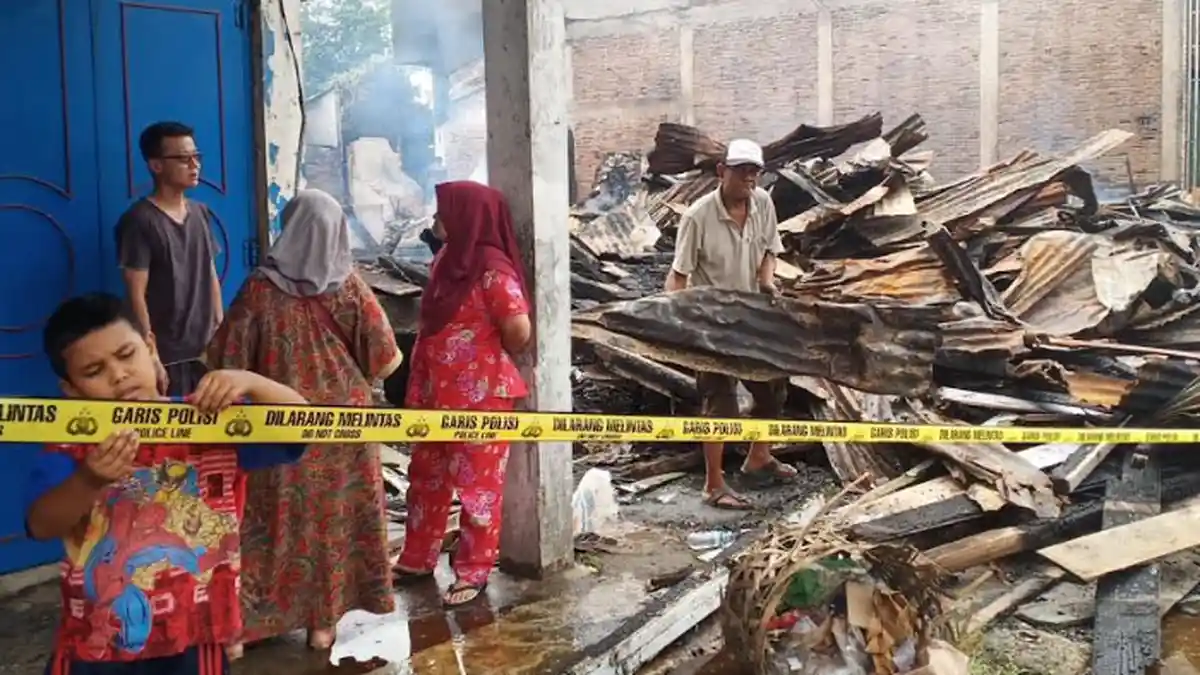 Aset Kampung Kesehatan Turut Musnah Dalam Kebakaran di Aceh Tamiang