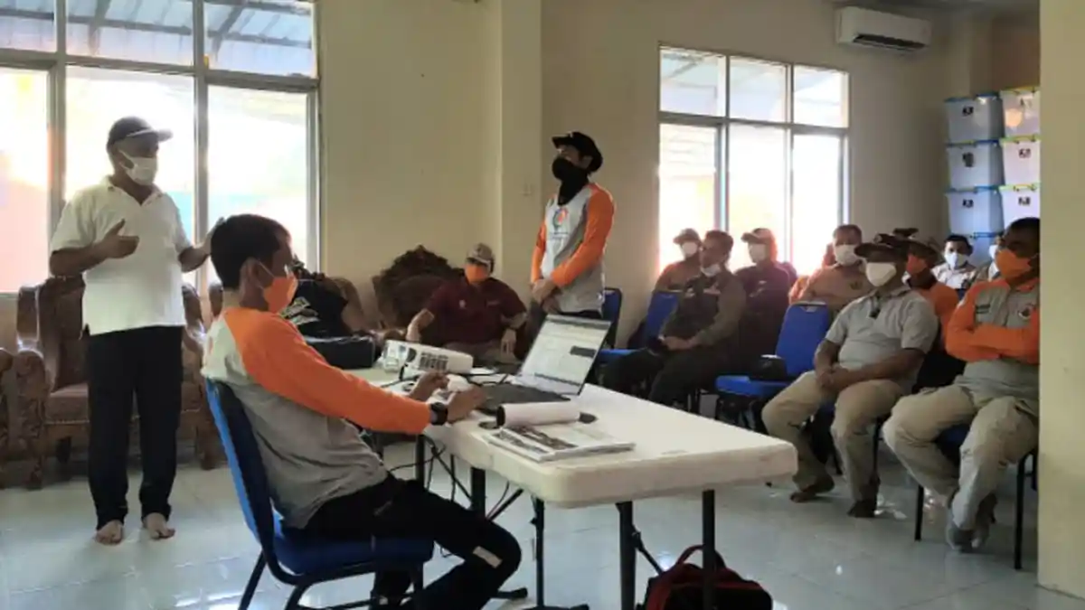 Sekda Latih 60 Pegawai BPBA Terkait Manajemen Penyusunan Barang di Gudang