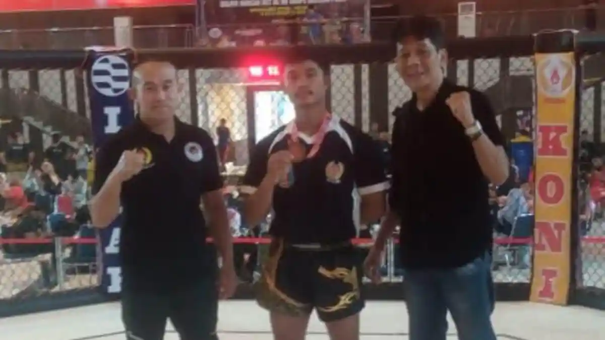9 Atlet Beladiri Campuran Lampung Borong Medali Kejurnas MMA di Jakarta