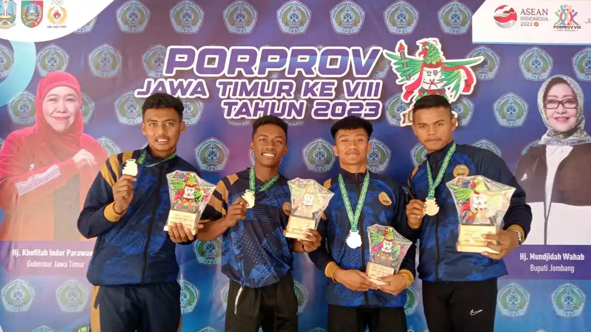 Perdana, Cabor Pencak Silat Jember Raih Empat Medali di Porprov VIII Jatim