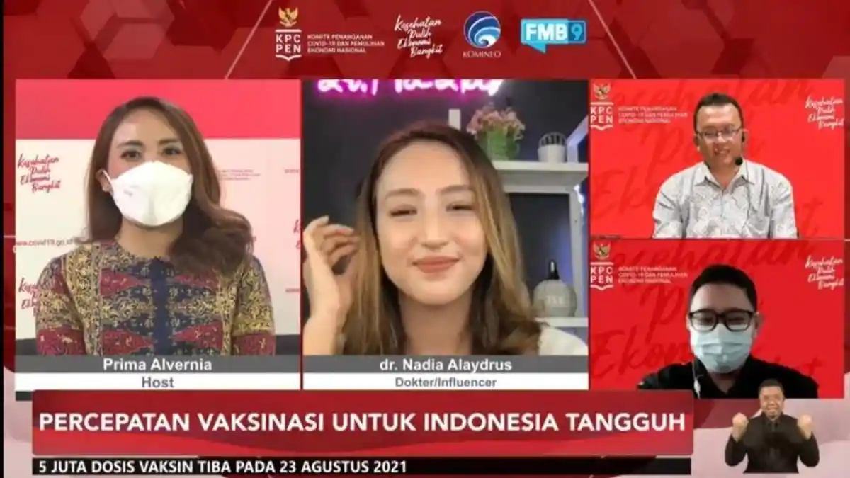 Vaksinolog Dirga Sakti Rambe: Musuh Utama Percepatan Vaksinasi adalah Informasi Salah Alias Hoaks