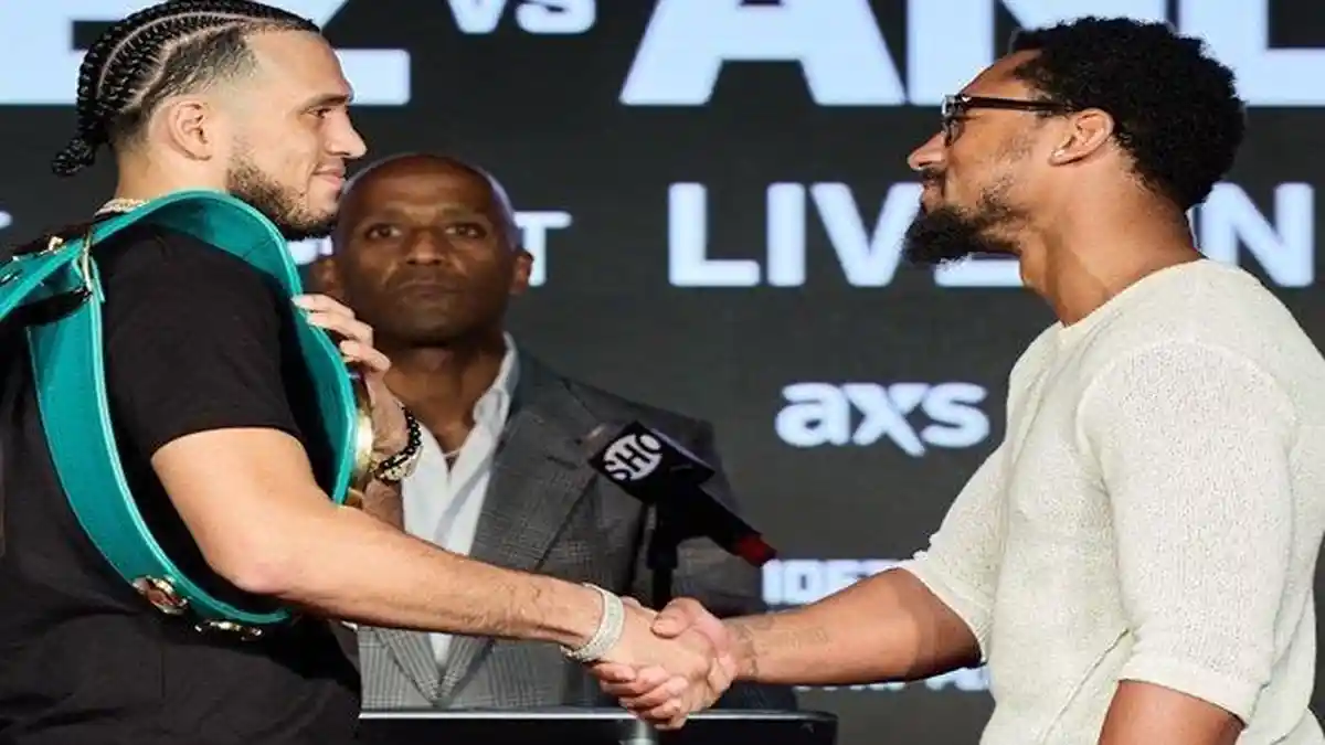 Jadwal Siaran Tinju Dunia Minggu Ini David Benavidez vs Demetrius Andrade, Live TVOne?