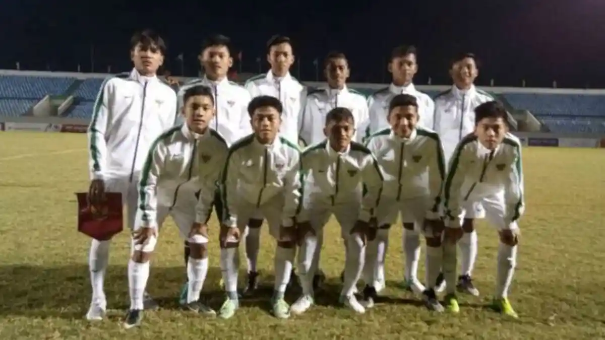 Luar Biasa, Timnas Indonesia U-16 Hajar China Taipe dengan Skor 11-0