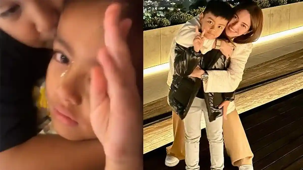 Reaksi Nia Ramadhani Jelaskan Kehamilan pada Anak, Magika Nangis Minta Pembuktian Harus ke Dokter