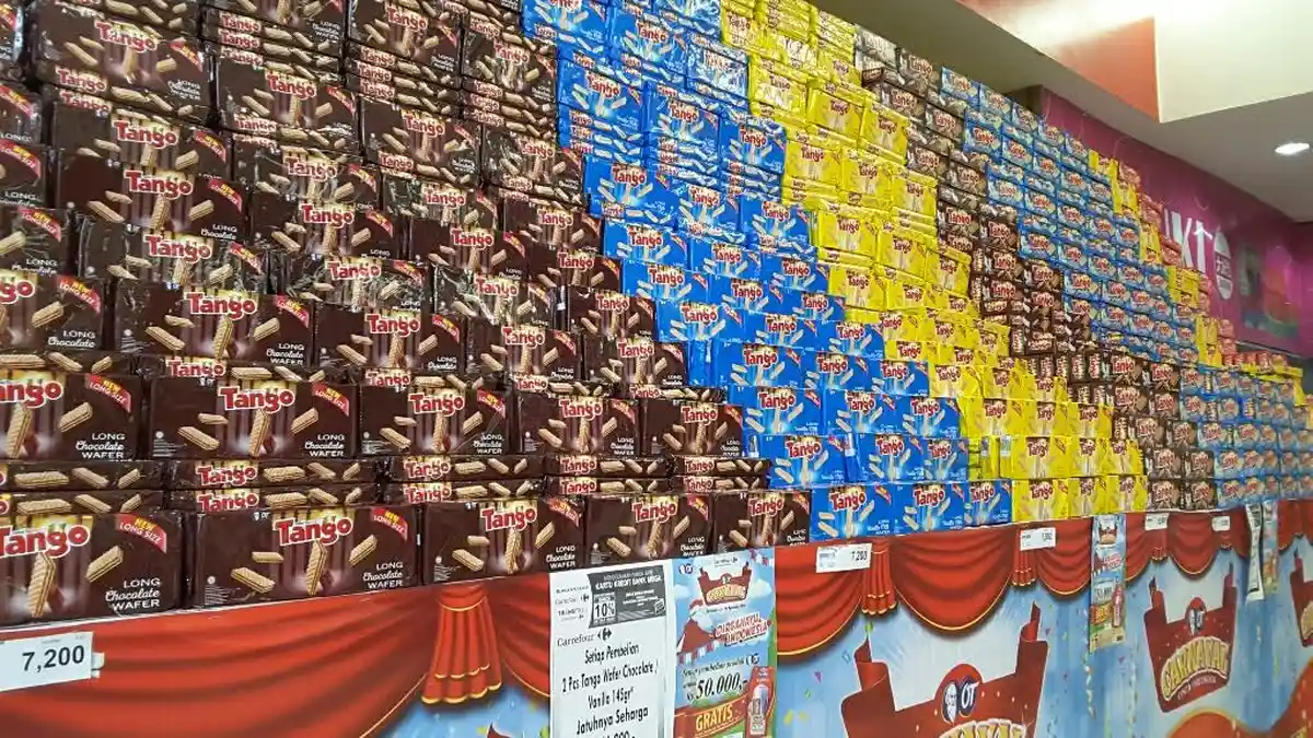 Beli 2 Gratis 1 Wafer Tango Transmart Carrefour Panakkukang Square