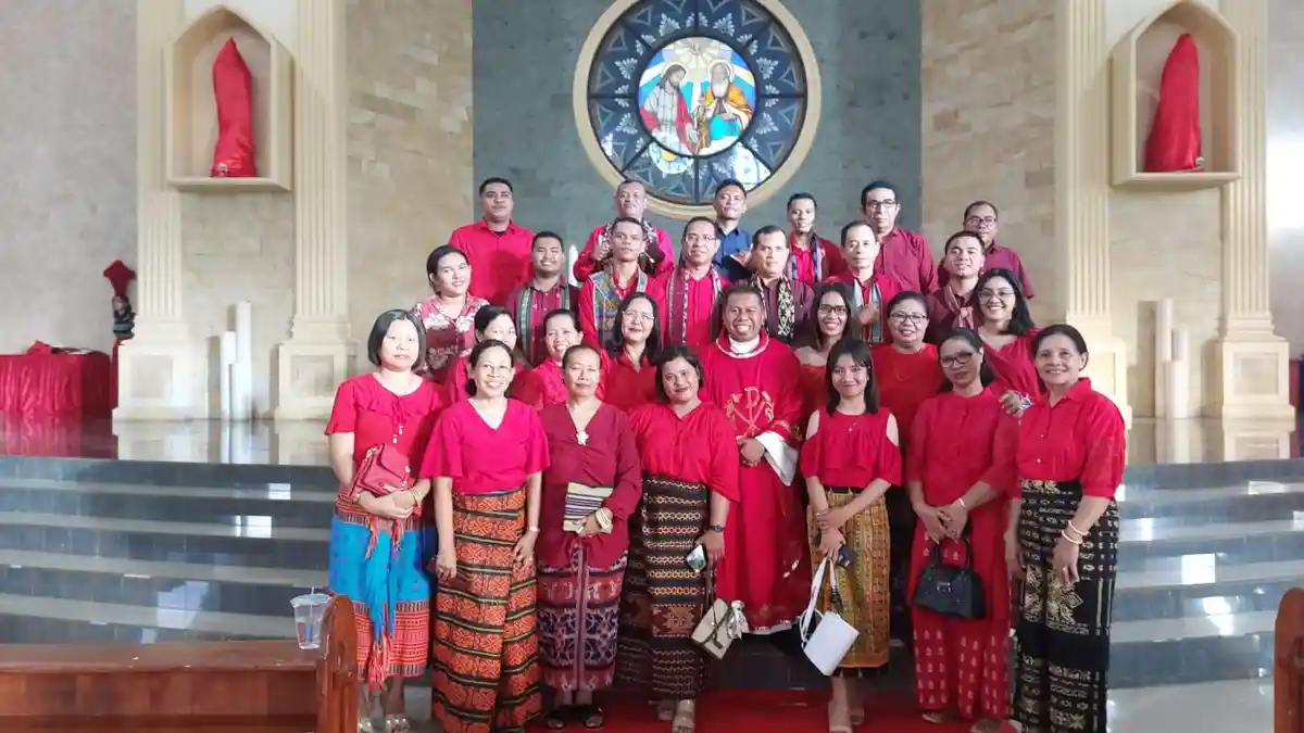Paskah 2024, Romo Dus Bone: Kita Turut Bangkit Bersama-Nya