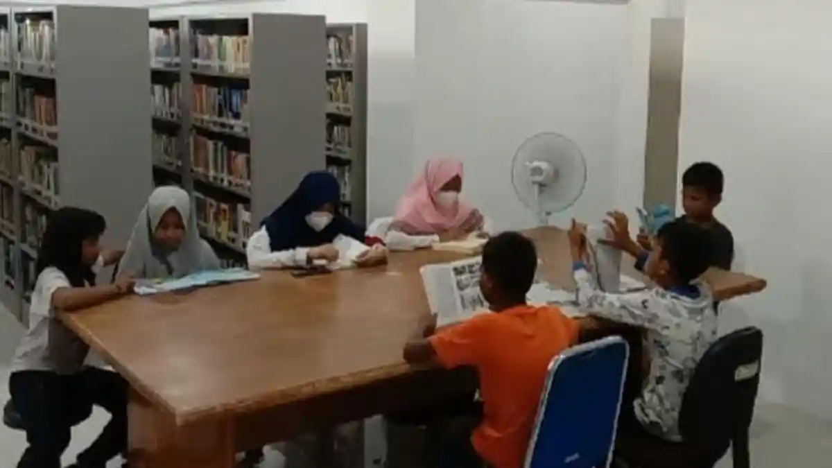 Baru Diresmikan, Perpustakaan Daerah Kota Banda Aceh Mulai Ramai Pengunjung