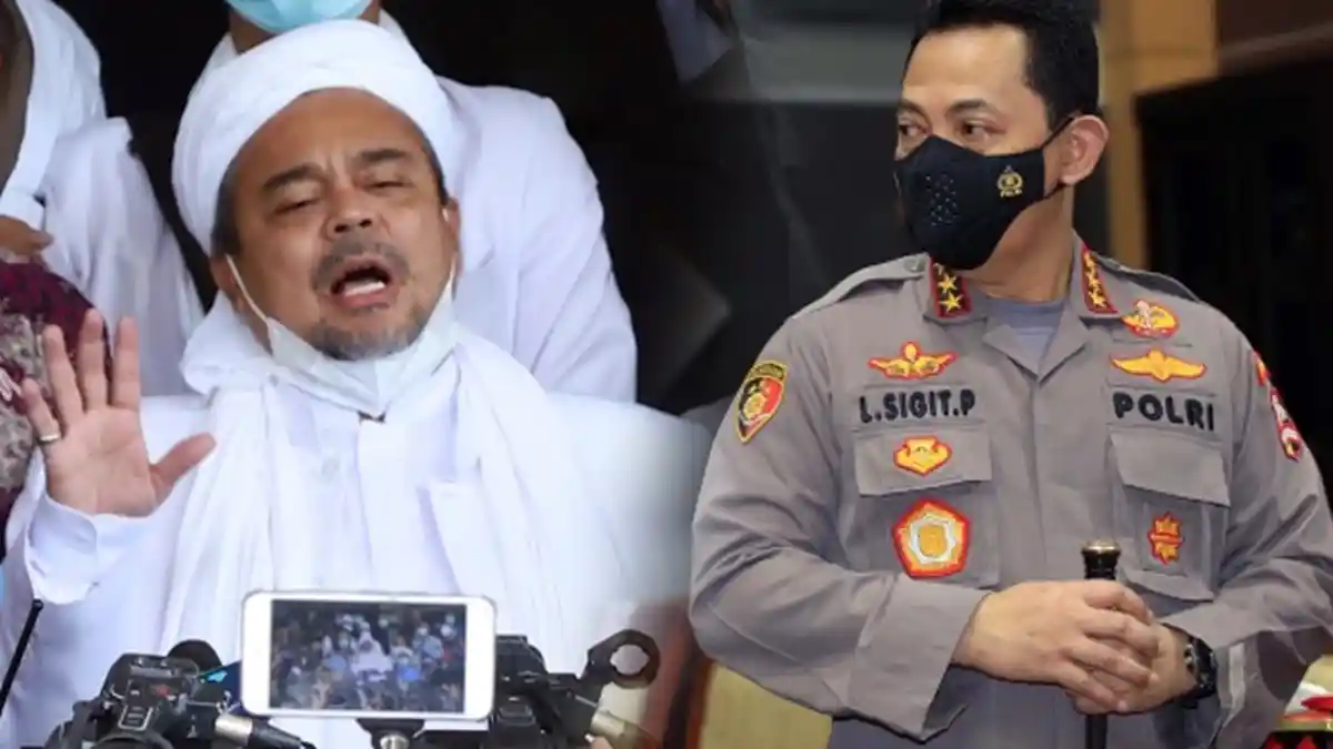 Tahu Listyo Sigit Jadi Kapolri Gantikan Idham Azis, Begini Reaksi Habib Rizieq di Balik Penjara
