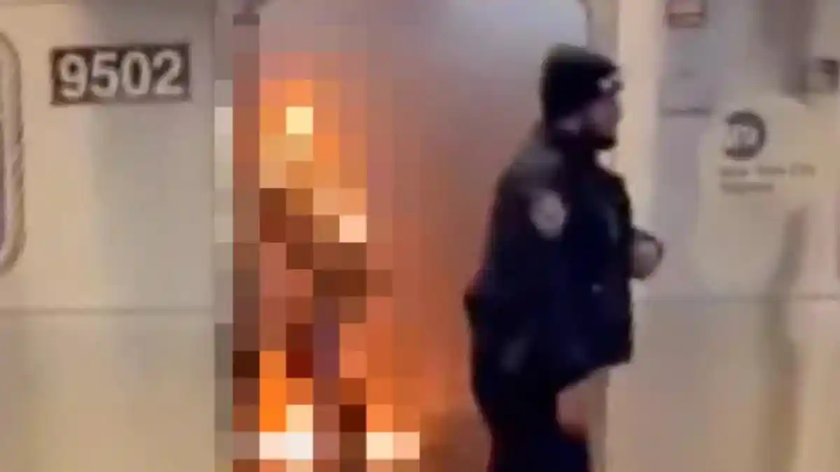 Warga AS Cuma Menonton Wanita Dibakar Hidup-hidup di Stasiun Kereta, Tak Ada yang Menolong