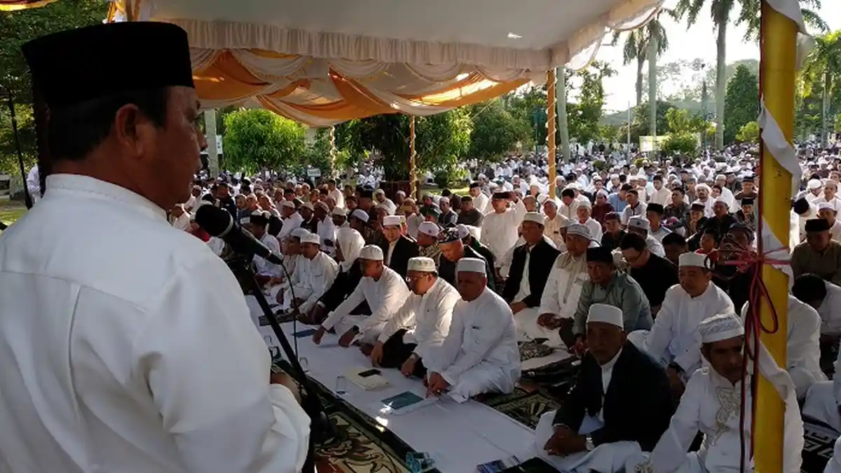 Momen Idul Fitri Paman Birin Ajak Masyarakat Kalsel Semangat Berubah