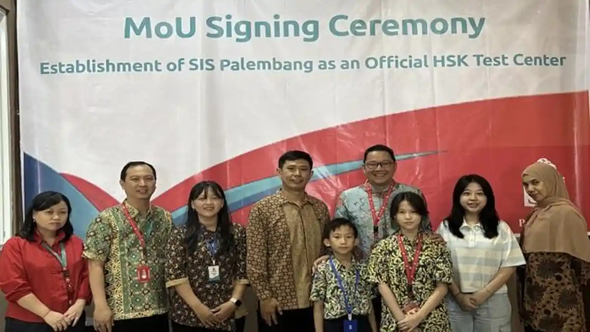 SIS Palembang Resmi Jadi Pusat HSK, Perkuat Pendidikan Global Siswa