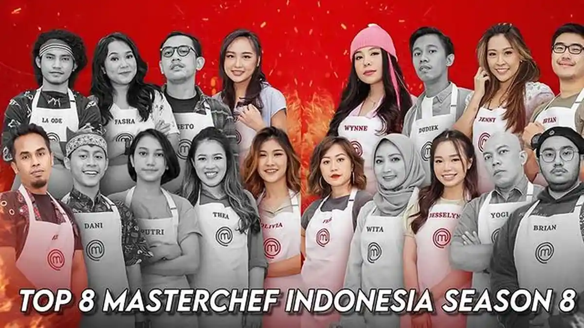 Daftar Total Pressure Test Top 8 MasterChef Indonesia: Olivia 5 Kali, Bryan dan Jenny Baru Sekali